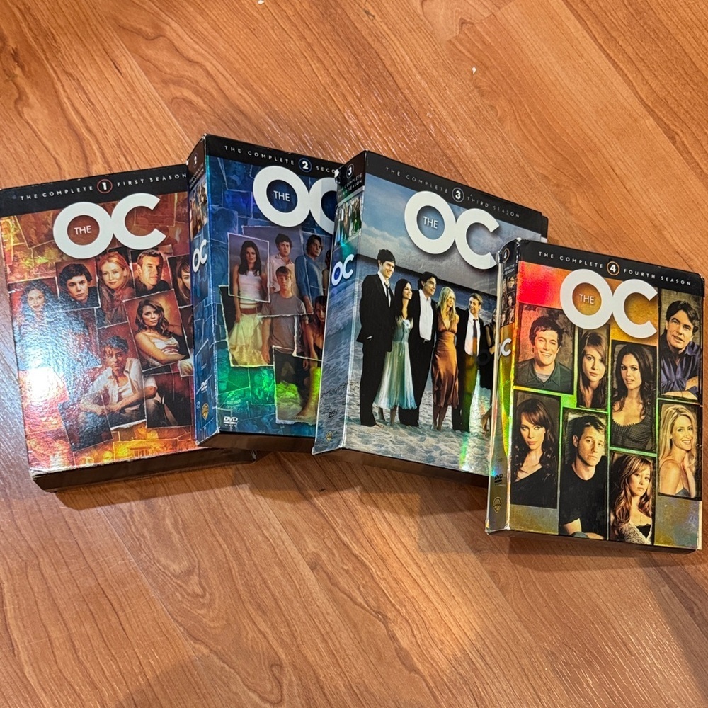 Warner Bros. The OC DVD Set - Vibrant Multicolor Covers